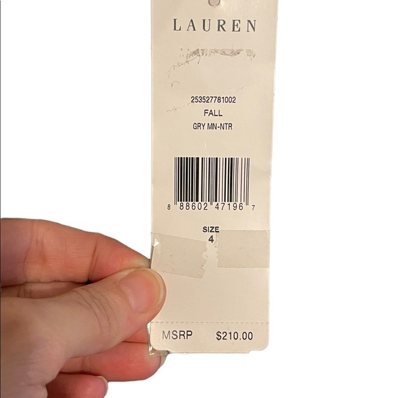 Lauren Ralph Lauren Evening Sequined Column Dress Size 4 - Picture 3 of 12